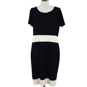 *LIKE NEW* ST.JOHN SPORT DRESS  BLACK&WHITE IN MED